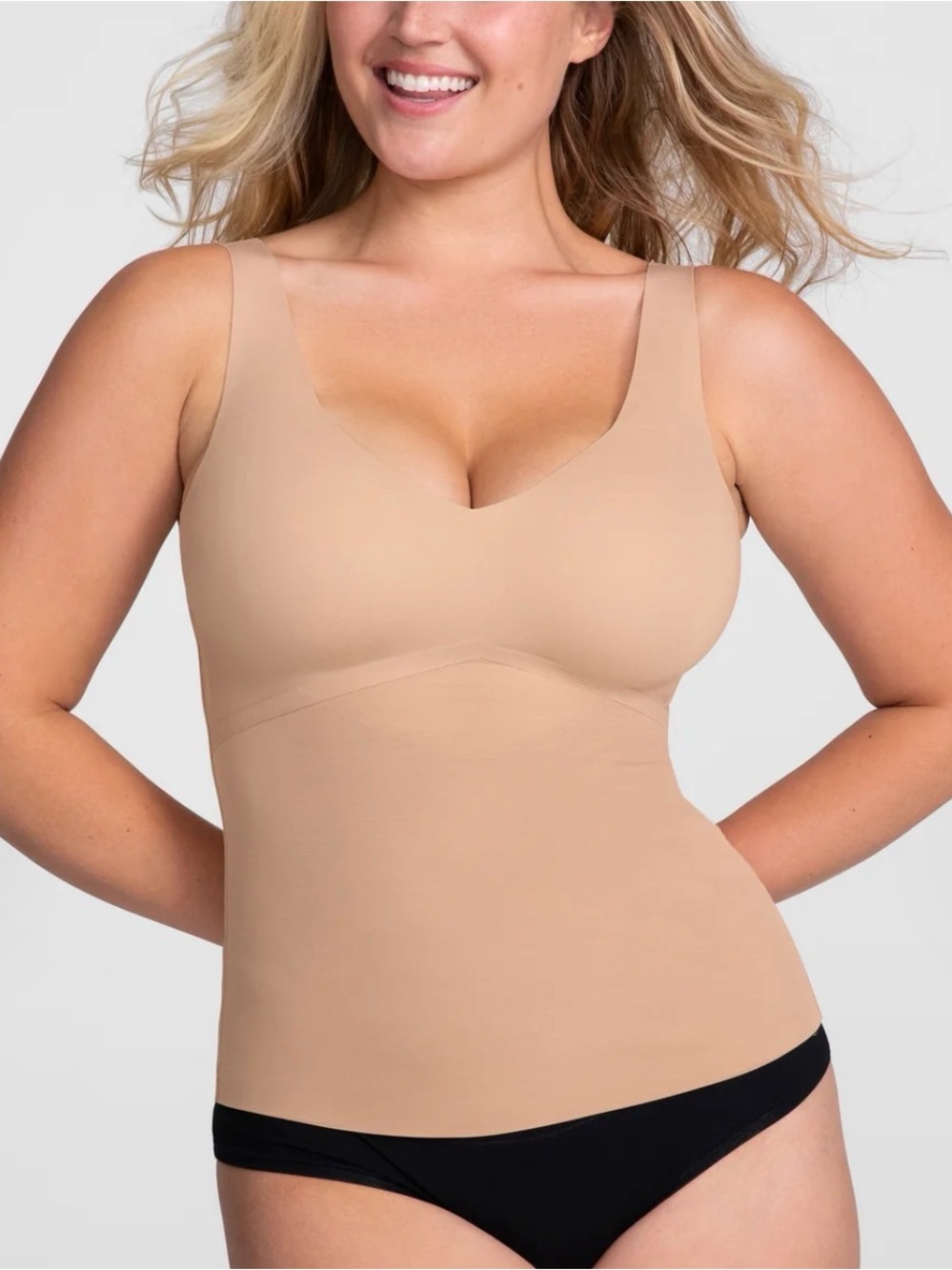 Honeylove LiftWear Tank XL Sand Beige